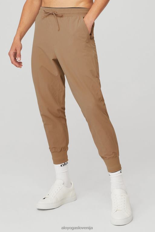moški co-op 7/8 hlače Alo Yoga dna gramoz X862Z1416