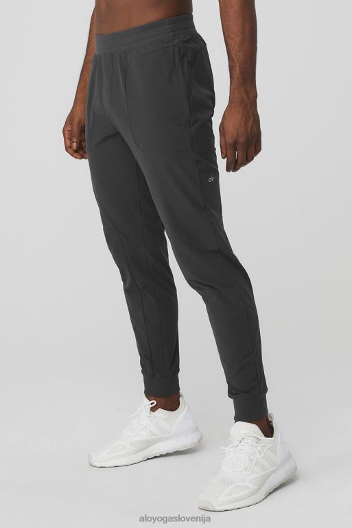 moški co-op hlače Alo Yoga dna antracit X862Z1301