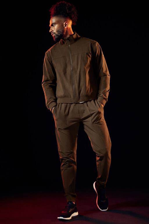 moški co-op hlače Alo Yoga dna espresso X862Z1303