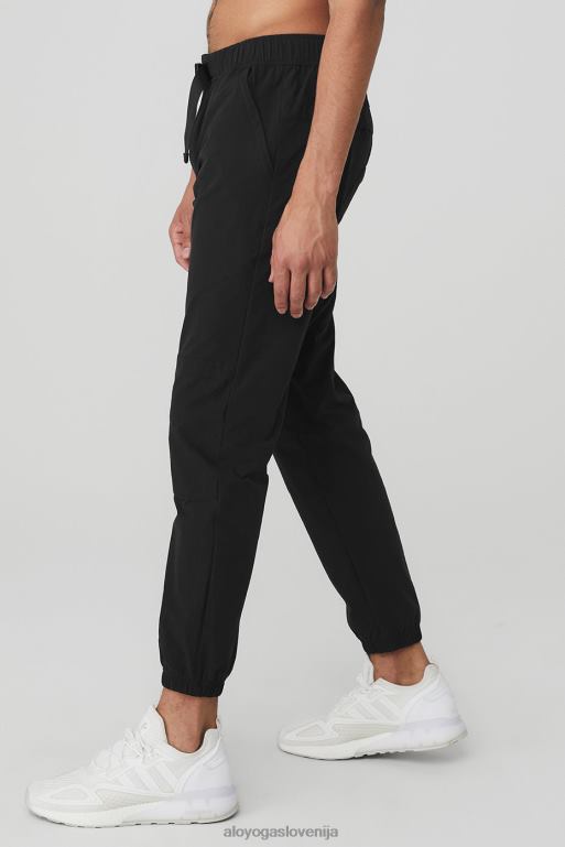 moški hlače talus tech Alo Yoga dna Črna X862Z1659