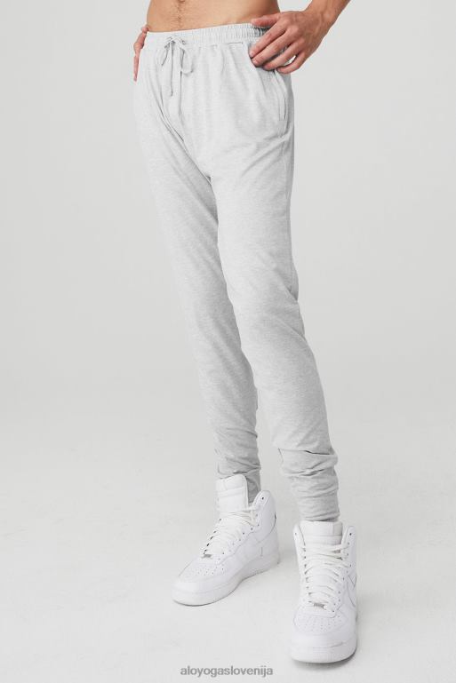 moški osvojiti revitalizirati hlače Alo Yoga dna atletsko heather siva X862Z1525