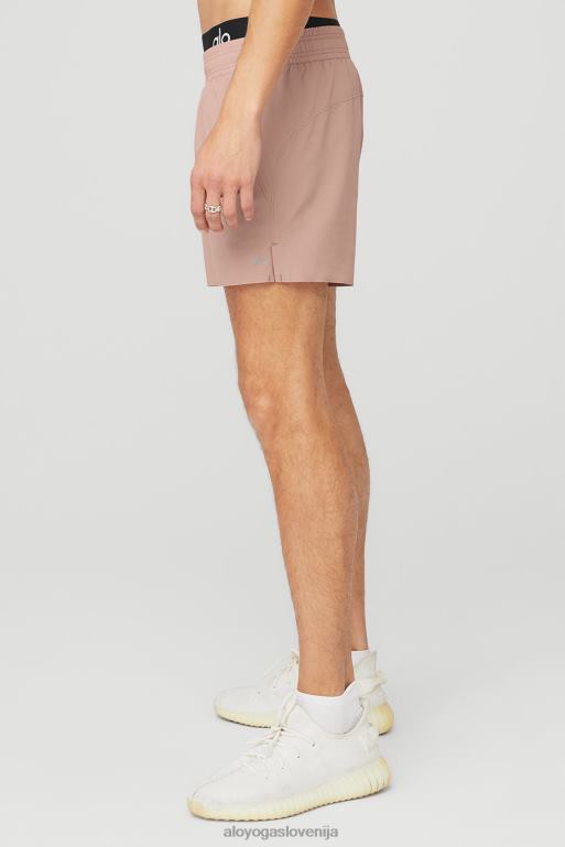moški 5'' prilagodi teče kratko Alo Yoga dna mehka glina X862Z1782