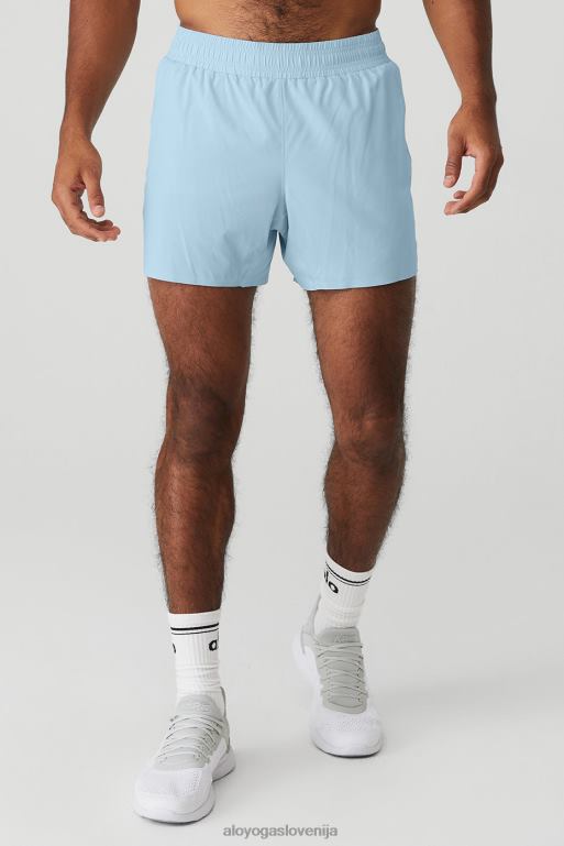moški 5'' prilagodi teče kratko Alo Yoga dna mirno modra X862Z1583