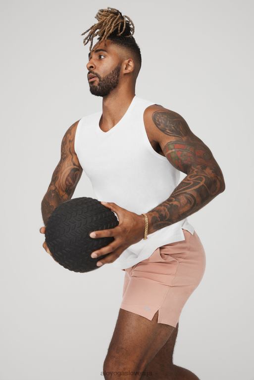 moški 7'' ponovitev kratka Alo Yoga dna mehka glina X862Z1771