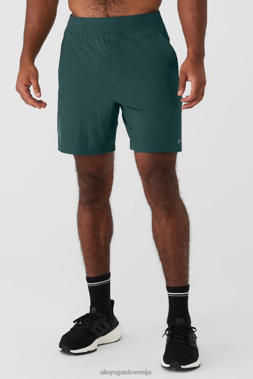 moški 7'' ponovitev kratka Alo Yoga dna polnočno zelena X862Z1405
