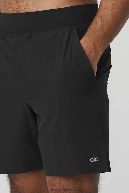 moški 7'' ponovitev kratka Alo Yoga dna Črna X862Z1399