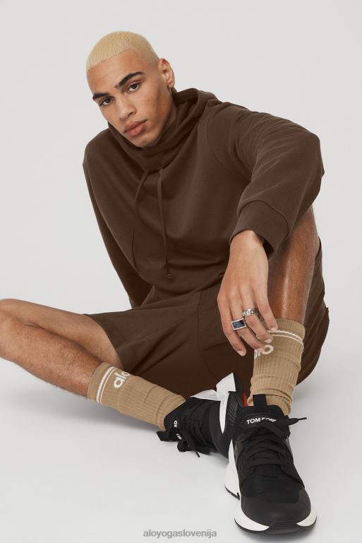 moški hlad kratko Alo Yoga dna espresso X862Z1391