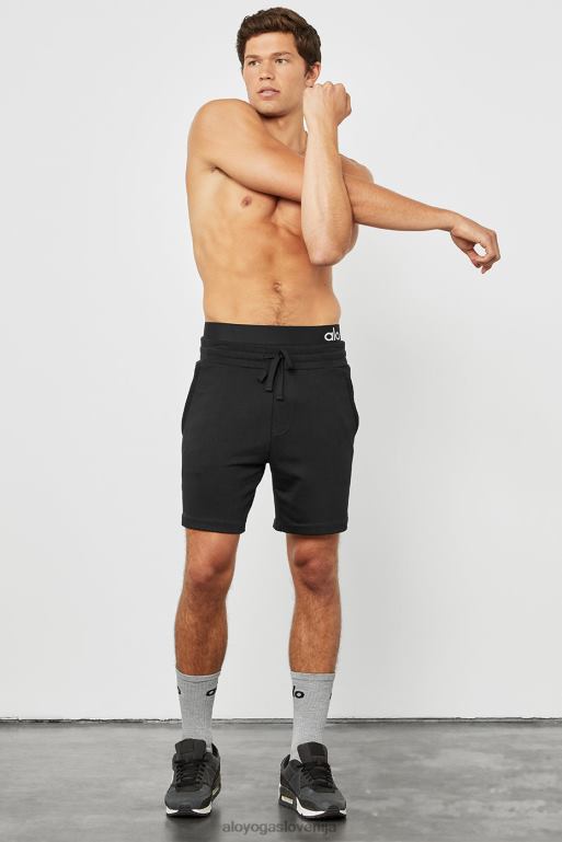 moški hlad kratko Alo Yoga dna Črna X862Z1388