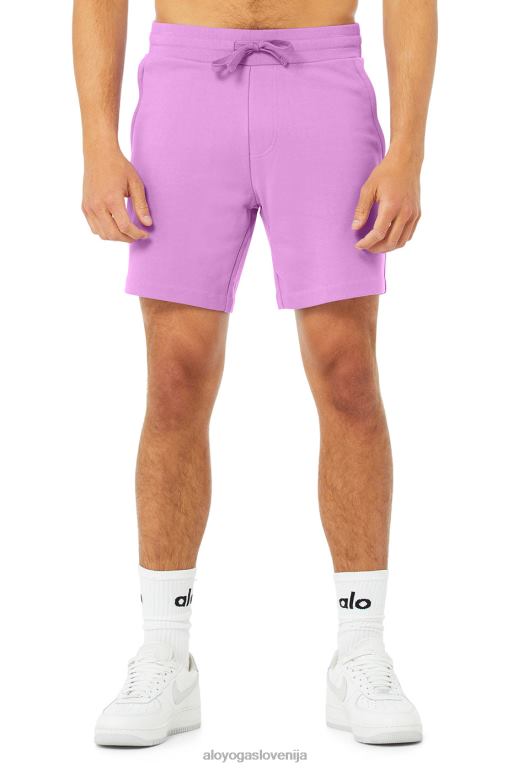 moški hlad kratko Alo Yoga dna svetla orhideja X862Z1741