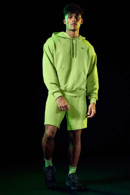 moški hlad kratko Alo Yoga dna zelena X862Z1398