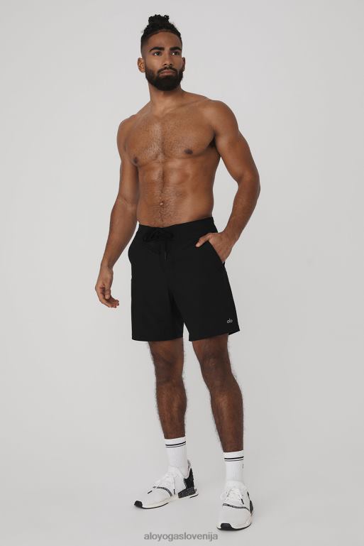 moški plužna deska kratka Alo Yoga dna Črna X862Z1585