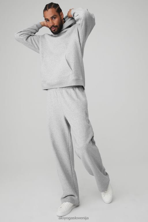 moški Renown težki pulover s kapuco in renown težki komplet trenirke Alo Yoga dna mehko X862Z1506