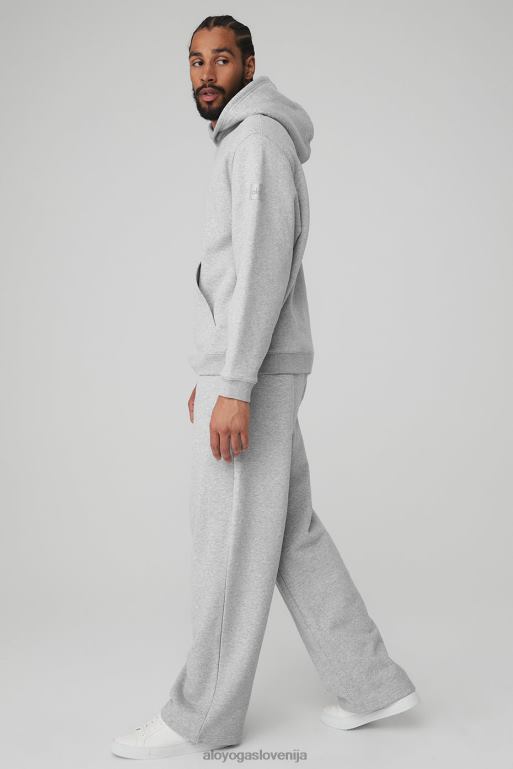 moški Renown težki pulover s kapuco in renown težki komplet trenirke Alo Yoga dna mehko X862Z1506
