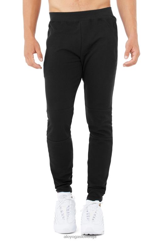 moški impel trenirka Alo Yoga dna Črna X862Z1629