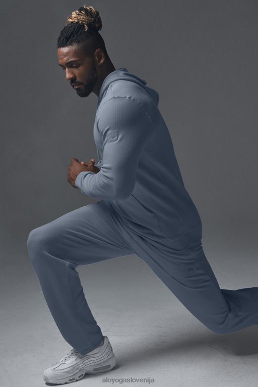 moški mikro vafelj trenirka za hitro prekinitev Alo Yoga dna bluestone X862Z1425