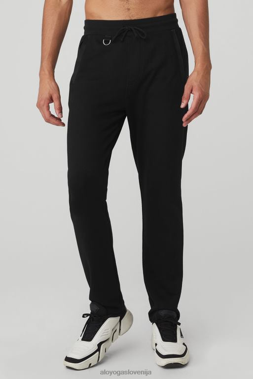 moški nomadska trenirka Alo Yoga dna Črna X862Z1605