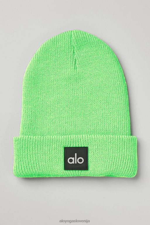moški vsakodnevna kapa Alo Yoga dodatki zeleni sij X862Z1700