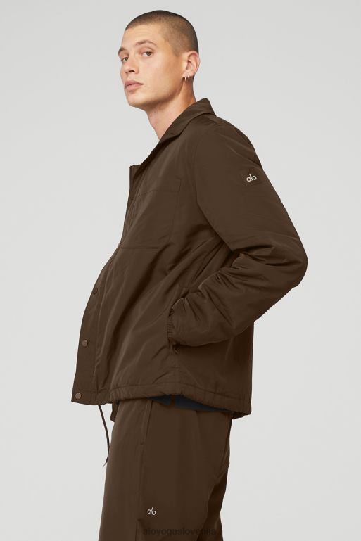 moški legenda jakna Alo Yoga vrhnja oblačila espresso X862Z1675