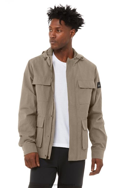 moški terenski jopič divizije Alo Yoga vrhnja oblačila oljčna vejica X862Z1759