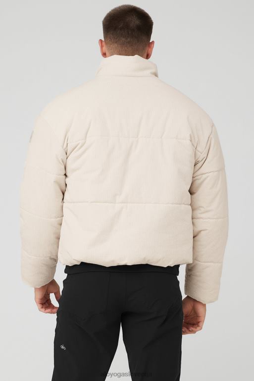 moški velvet odrska puferica Alo Yoga vrhnja oblačila kost X862Z1428