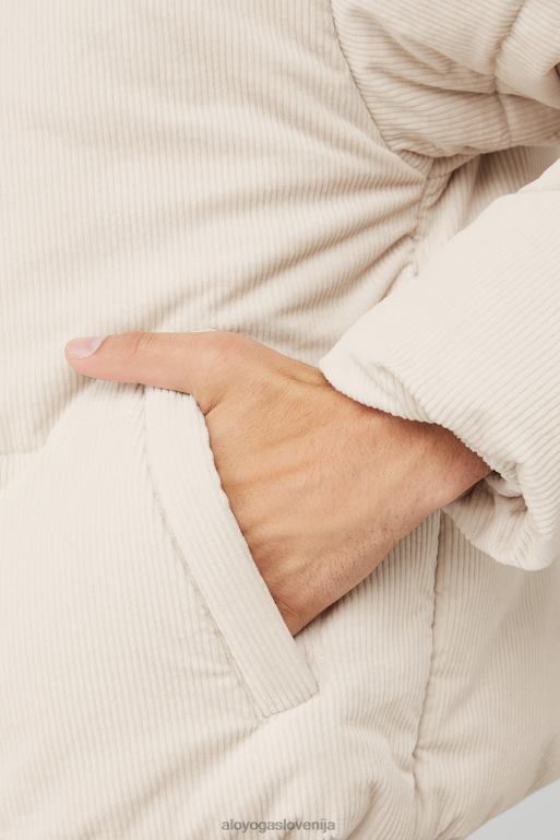 moški velvet odrska puferica Alo Yoga vrhnja oblačila kost X862Z1428