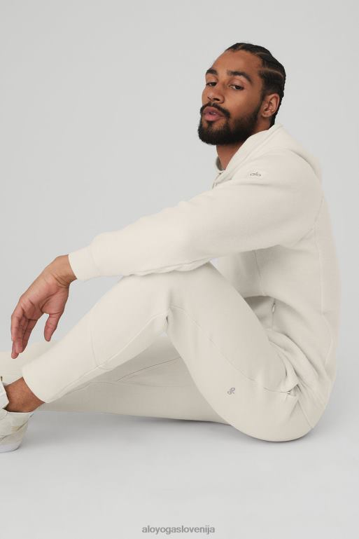 moški pulover s kapuco triumph Alo Yoga vrhnja oblačila kost X862Z1547