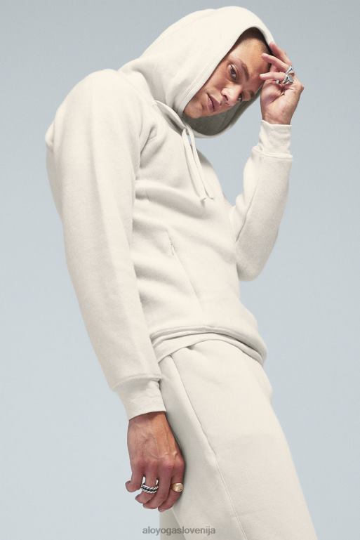 moški pulover s kapuco triumph Alo Yoga vrhnja oblačila kost X862Z1547