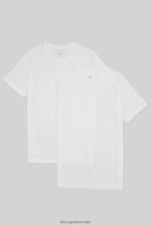 moški triumph majica z okroglim izrezom (2 paketa) Alo Yoga vrhovi mehko X862Z1639