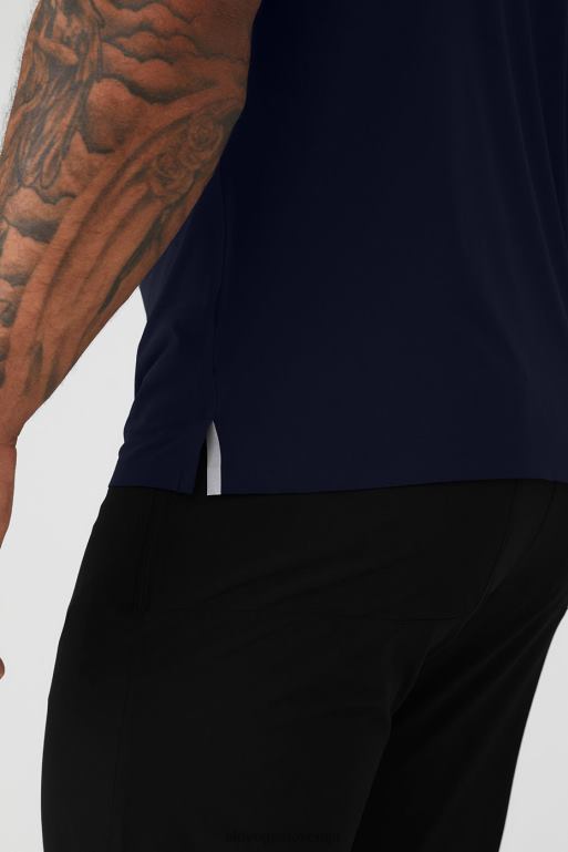 moški idol performance tee Alo Yoga vrhovi mornarica X862Z1315