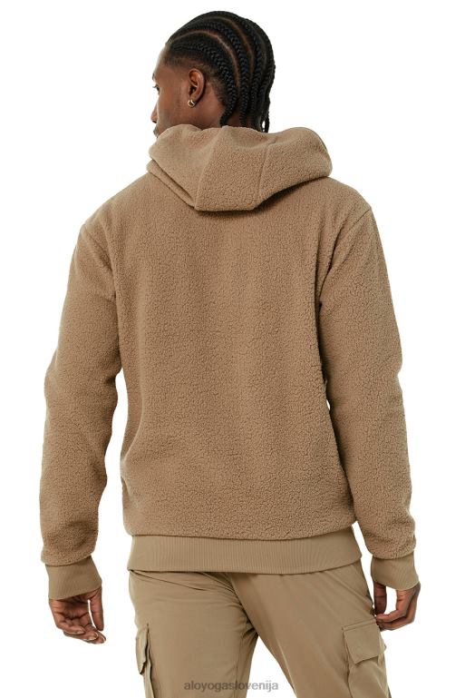 moški šerpa Alo Yoga vrhovi gramoz X862Z1635