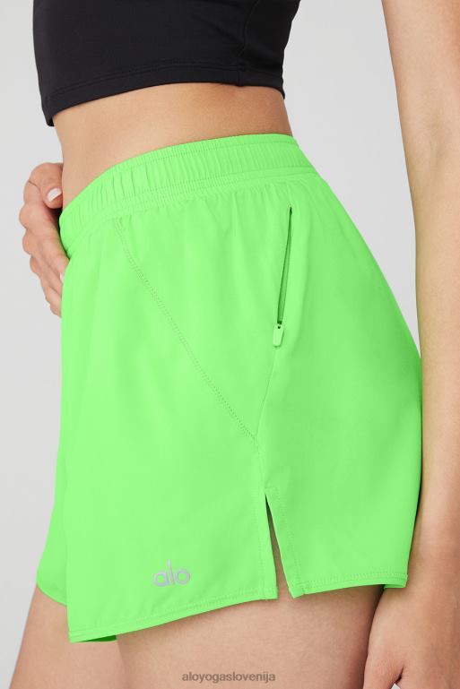 ženske kratek korak Alo Yoga dna zeleni sij X862Z200
