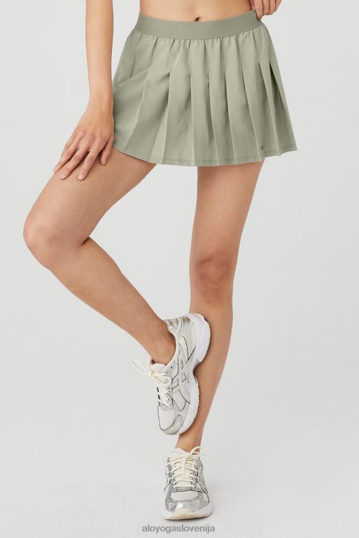 ženske univerzitetno teniško krilo Alo Yoga dna apnenec X862Z245