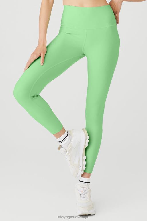 ženske 7/8 pajkice z visokim pasom Alo Yoga dna ultramint X862Z6