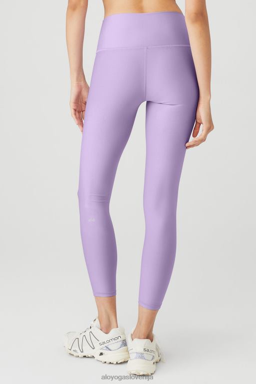 ženske 7/8 pajkice z visokim pasom Alo Yoga dna vijolično nebo X862Z4