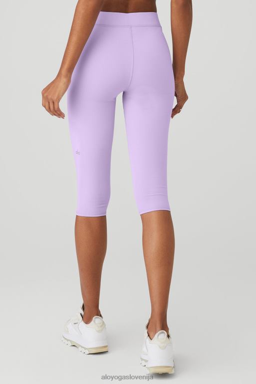 ženske airbrush v-cut definiraj capri Alo Yoga dna vijolično nebo X862Z156