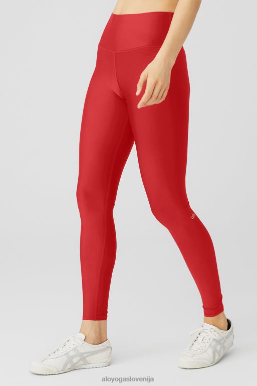 ženske airlift pajkice z visokim pasom Alo Yoga dna klasična rdeča X862Z42