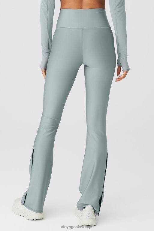 ženske pajkice airlift z visokim pasom za spremembo igre Alo Yoga dna kozmično siva X862Z50