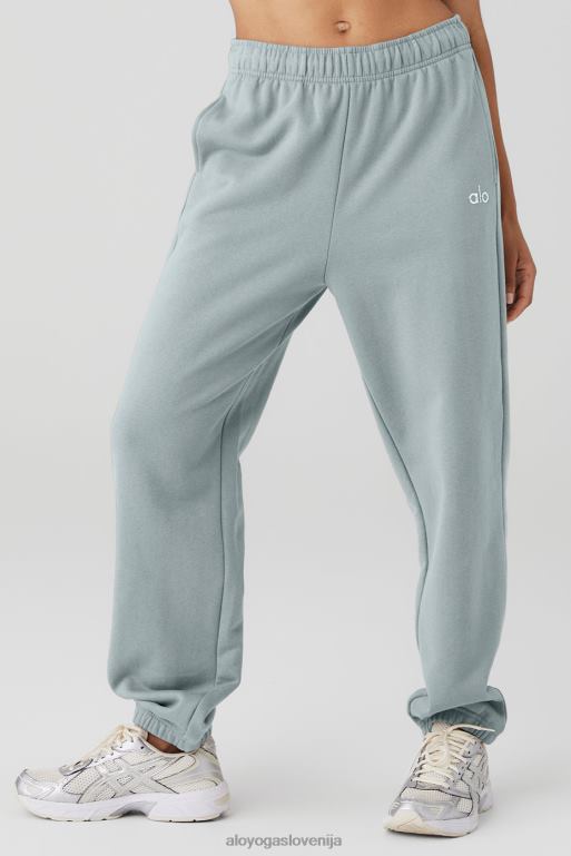 ženske priznanje trenirka Alo Yoga dna kozmično siva X862Z259