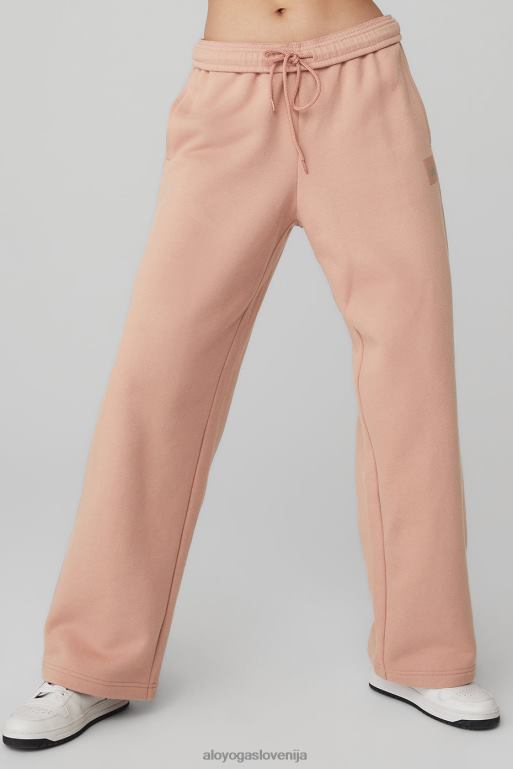 ženske renomirana težka trenirka Alo Yoga dna mehka glina X862Z1223