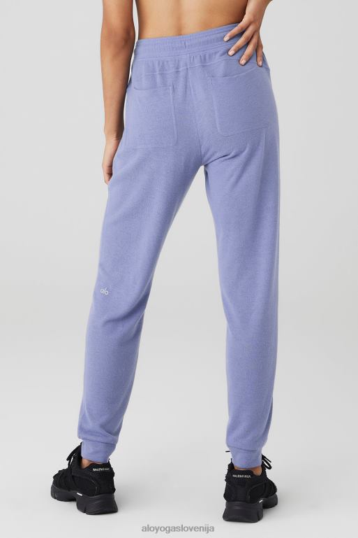 ženske soho trenirka Alo Yoga dna neskončno modra X862Z252