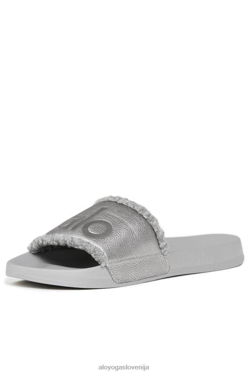 ženske drsi Alo Yoga dodatki srebro/grafit X862Z1227
