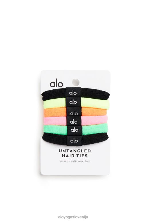 ženske razpletena gumica za lase 6 paket Alo Yoga dodatki večbarvna X862Z1005