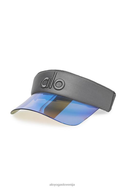 ženske sončni vizir Alo Yoga dodatki srebrna/modra X862Z989