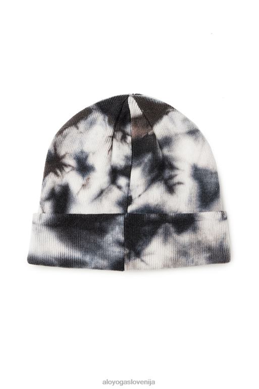 ženske tie-dye kapa Alo Yoga dodatki črnobela X862Z1225