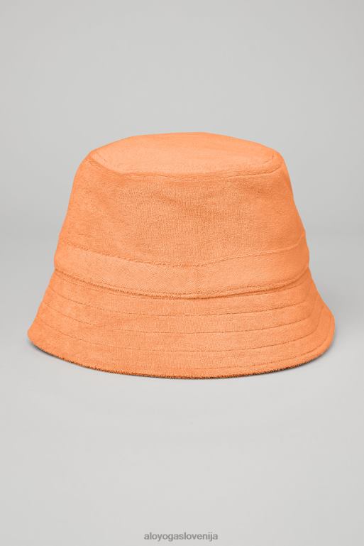ženske klobuk iz frotirja za plažo Alo Yoga dodatki dinja X862Z1154
