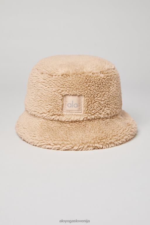 ženske klobuk lisica sherpa vedro Alo Yoga dodatki kamela X862Z913