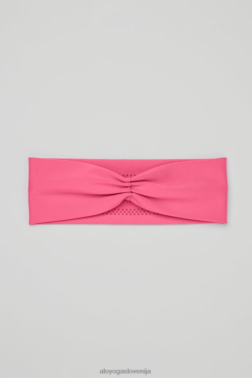 ženske airlift naglavni trak Alo Yoga dodatki roza fuksija X862Z1131