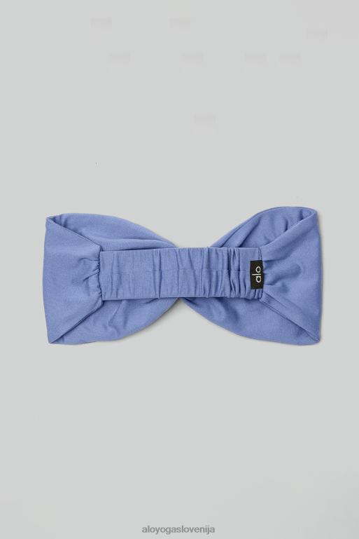 ženske alosoft naglavni trak Alo Yoga dodatki neskončno modra X862Z983