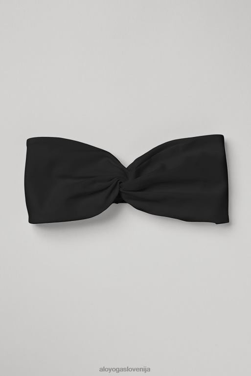 ženske alosoft naglavni trak Alo Yoga dodatki Črna X862Z981