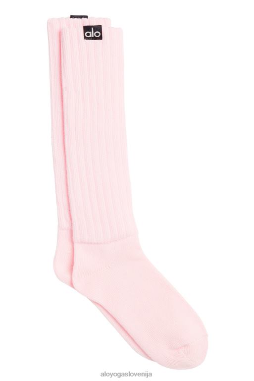 ženske nogavica za stiskanje Alo Yoga dodatki pudrasto roza X862Z954